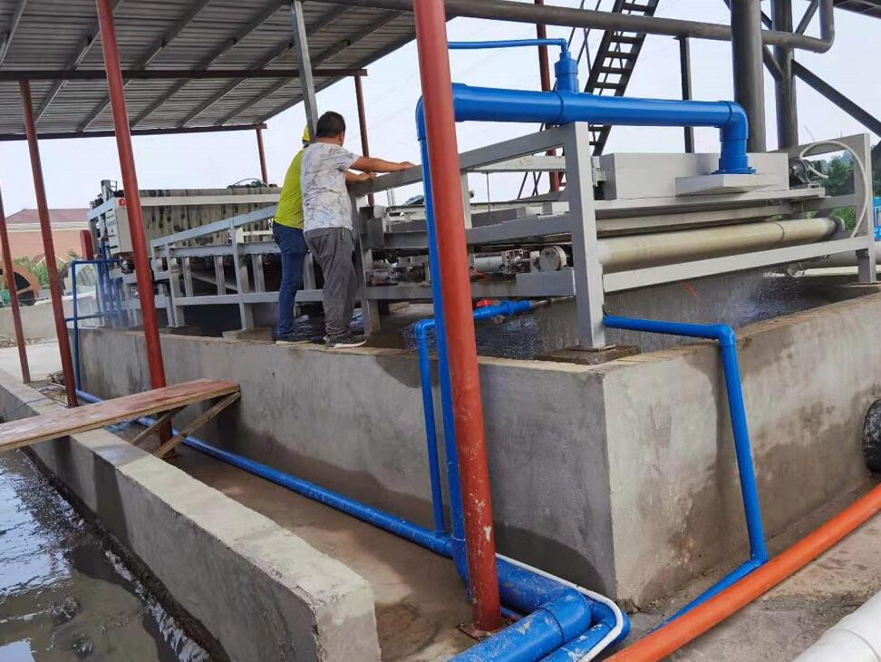 污泥的淘洗調理 污泥的淘洗調理